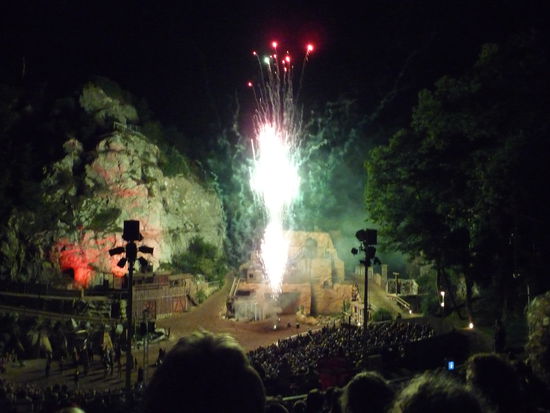 Feuerwerk - nicht nur - zu Ehren unseres Geburtstagskindes