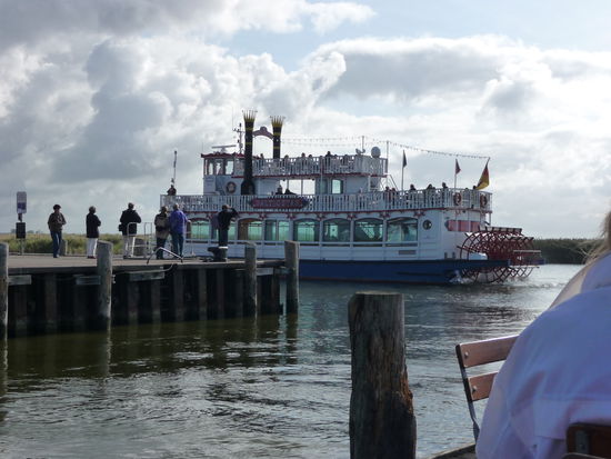 Die "Baltic Star" beim Auslaufen