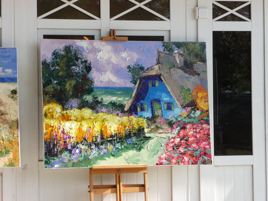 Viele teure Galerien mit viel Kunst und auch viel Kitsch