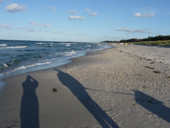 Abendstimmung am Strand von Zingst