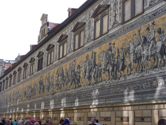 Der Fürstenzug am Residenzschloss