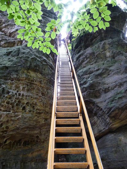 Der Weg nach oben....