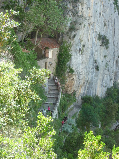 Die versteckte Einsiedelei "Eremitage de St. Antoine"