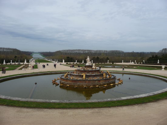 Der erste Blick auf die gigantische Parkanlage