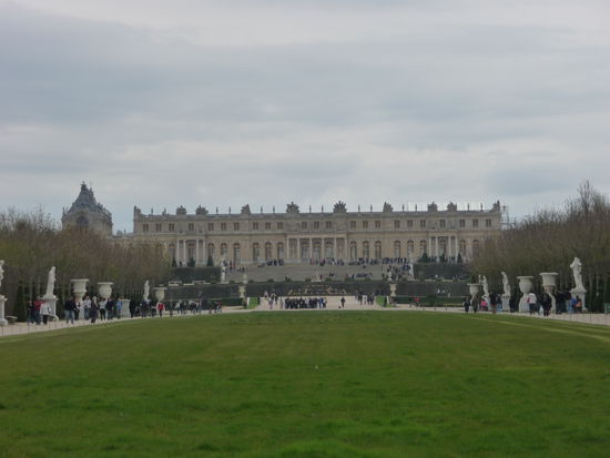 Schlossansicht vom Park aus gesehen
