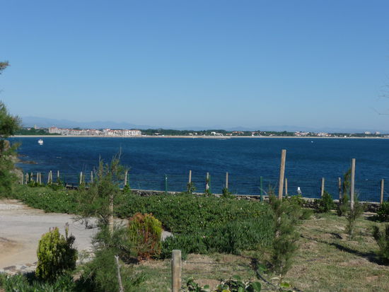 Blick hinüber nach Argelès-Plage
