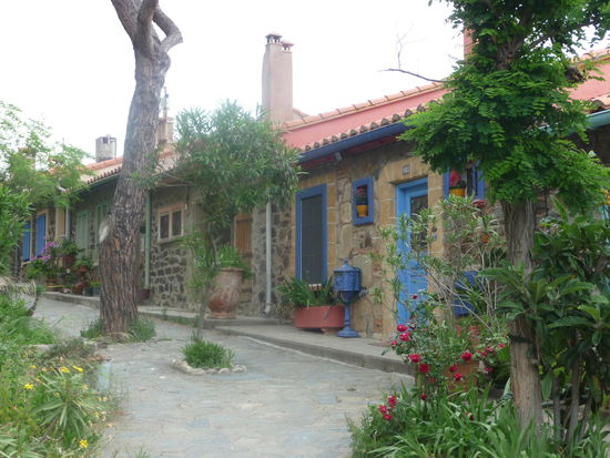 Stille Winkel gab's auch in Collioure zuhauf