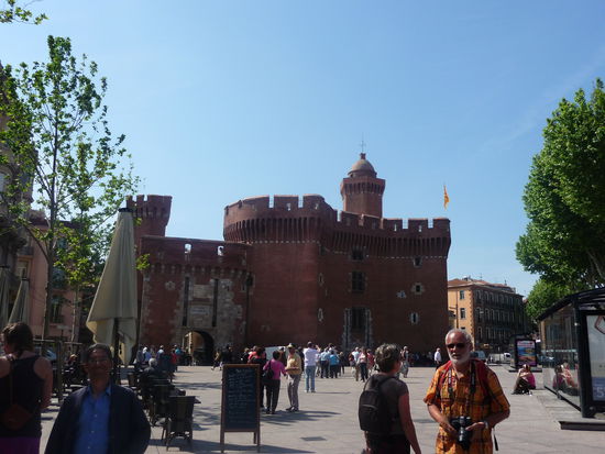 Le Castillet - das ehemalige Stadttor von Perpignan