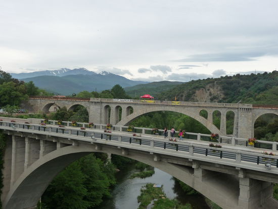 Die Brücken neueren Datums über den Fluss Tech