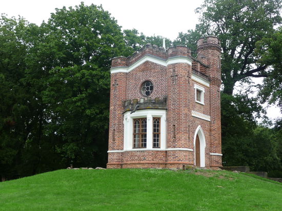 Das Schlangenhaus im Park Luisium - hört sich gefährlicher an als es ist 