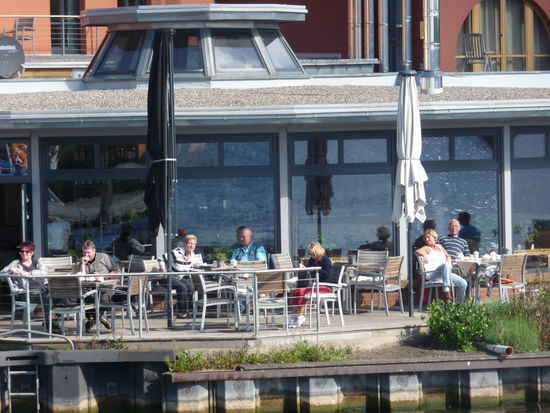 Hier ließ es sich im Sonnenschein gut aushalten