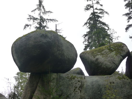 Bizarre Felsformationen