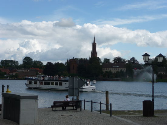 Blick auf das Kloster Malchow