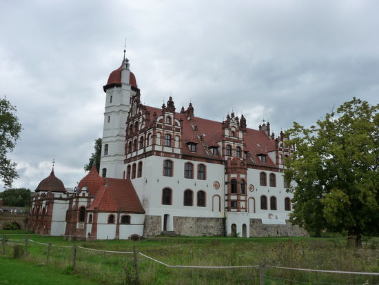 Die ehemalige Ritterburg auf Gut Basedow