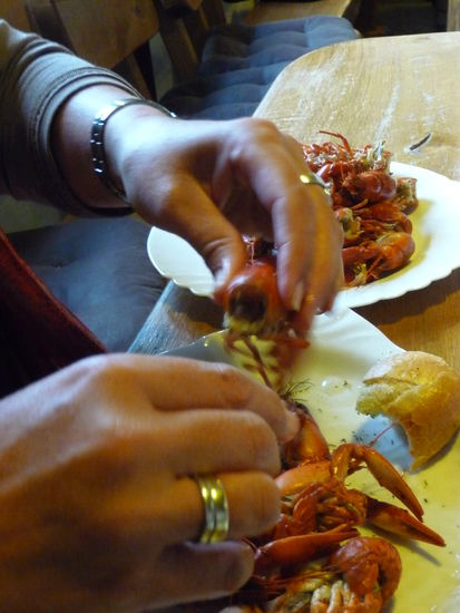 Eine mühselige Angelegenheit - aber wirklich lecker!