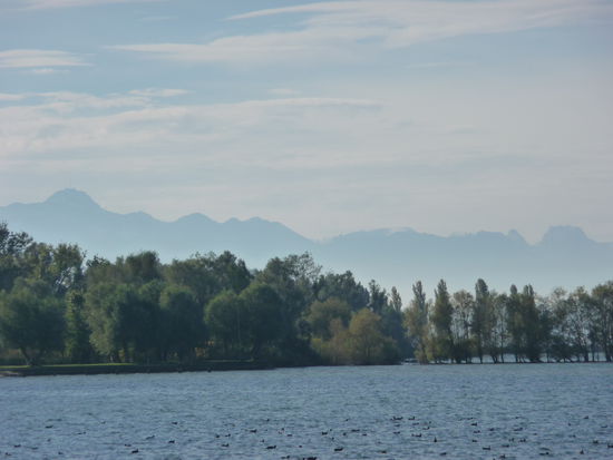 Die Berge in Sichtweite.....