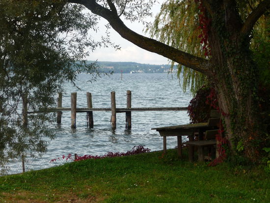 .... und der See lag uns zu Füßen