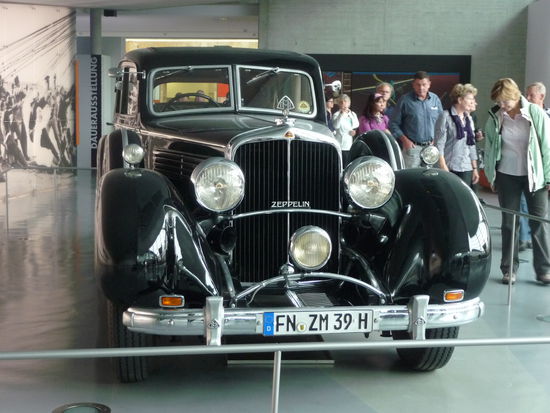 Erste Eindrücke im Zeppelin-Museum