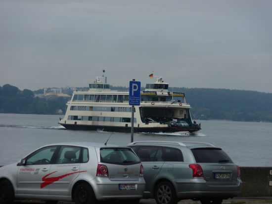 Unsere Fähre, die uns von Meersburg nach Konstanz brachte