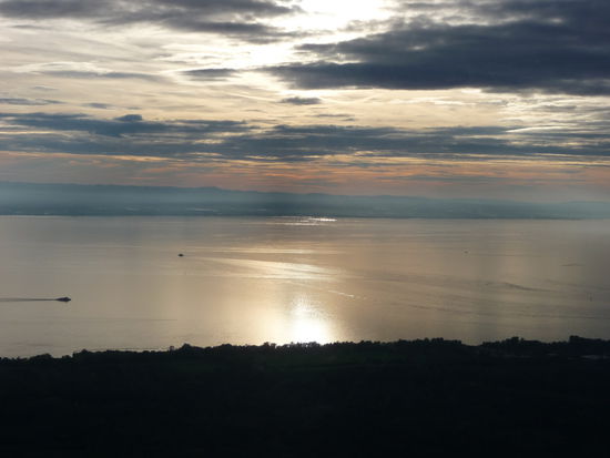 Einem wunderbaren Sonnenuntergang entgegen