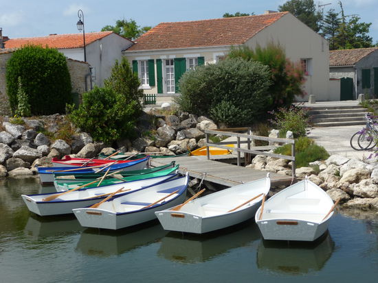 Idylle am Port des Salines