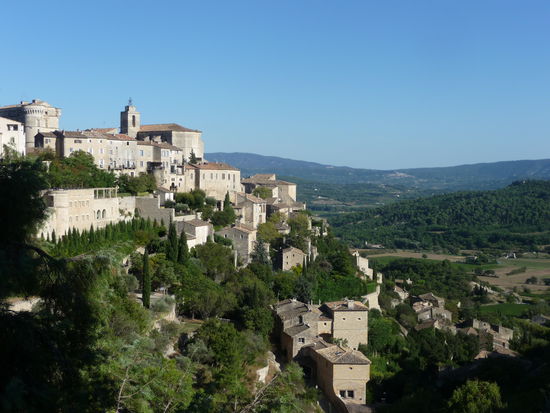 Gordes - dieser Blick und man möchte malen