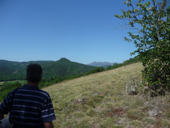 Tolle Ausblicke bei schweißtreibendem Anstieg