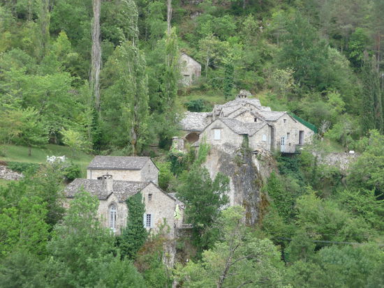 Dörfer an den Hängen der Gorges du Tarn