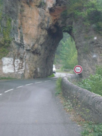 Stress für die Außenspiegel bei entgegenkommenden, rasenden Kleintransportern....