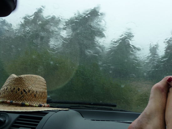 Gerade noch mal ins Trockene geschafft