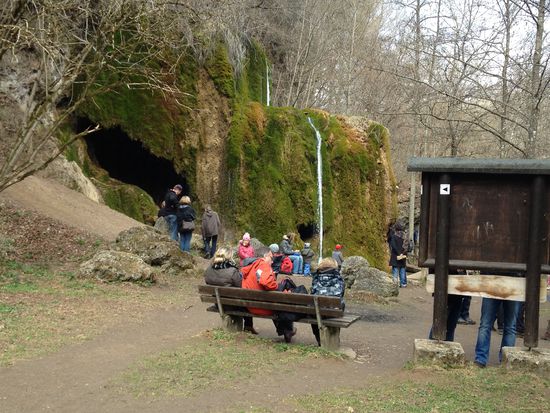 Der vielgerühmte Dreimühlen-Wasserfall