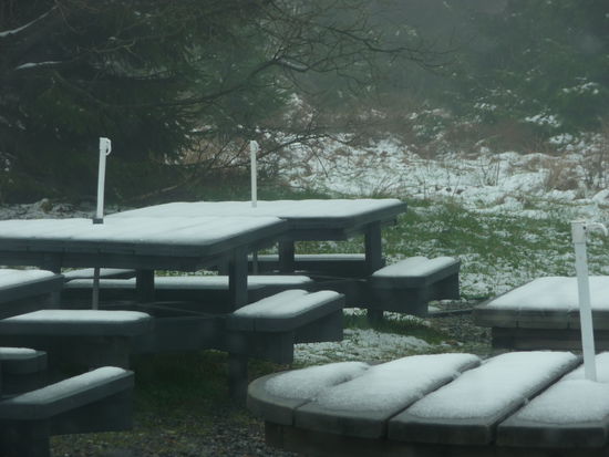 Winterliche Tristesse in Belgien