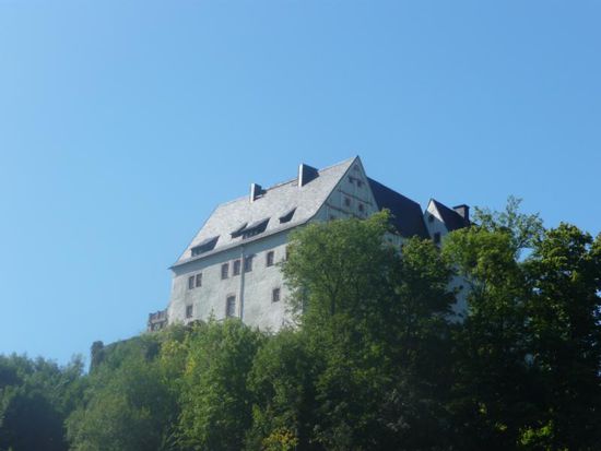 Schlösser und Burgen thronen über dem idyllischen Tal der Zschopau