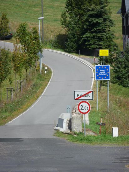 Wir überqueren die "Grenze" im Jahr 2012