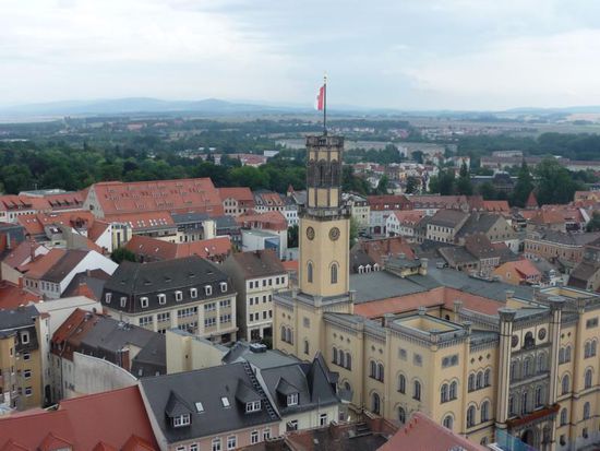 Zittau von oben