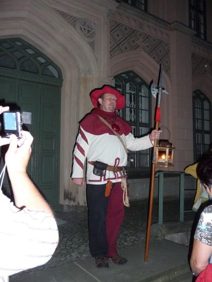 Eine sehr amüsantes Erlebnis - die Führung mit dem Nachtwächter durch  Zittau