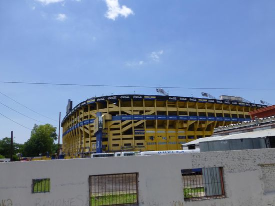 "La Bomberia" wo Diego Maradona das Kicken lernte