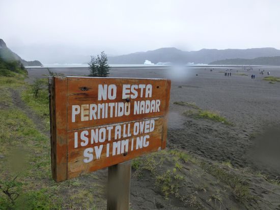 Ob hier jemand freiwillig ins Wasser geht???