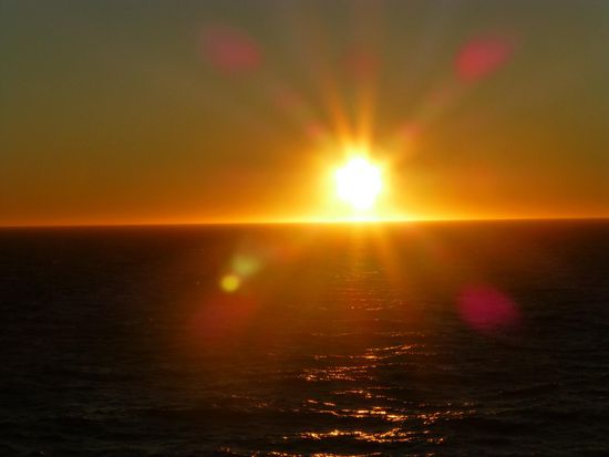 Ein perfekter Tag geht zu Ende