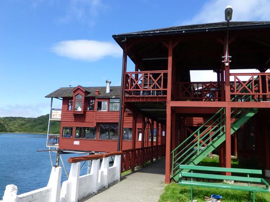 Und hier ließen wir uns den Fisch gut schmecken