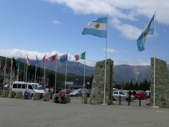 An der Talstation des Cerro Cathedral