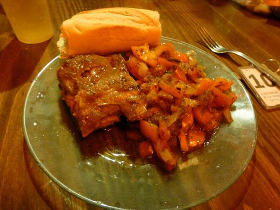 Unser Abendessen - da sagen noch jemand, unser Kind könne nicht kochen 