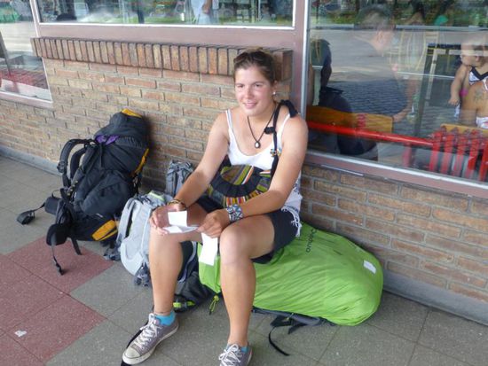 Und wieder mal am Busbahnhof