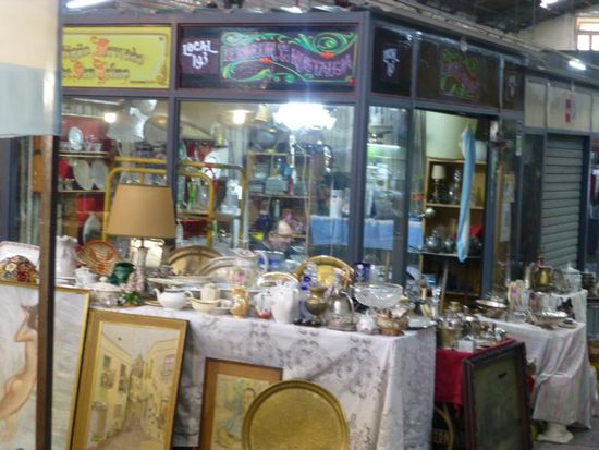 "Gruschd und Krempl" in der Markthalle von San Telmo