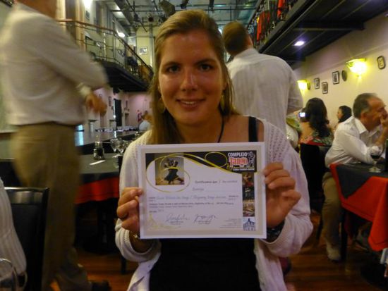 .... für das es am Ende auch ein Zertifikat gibt 