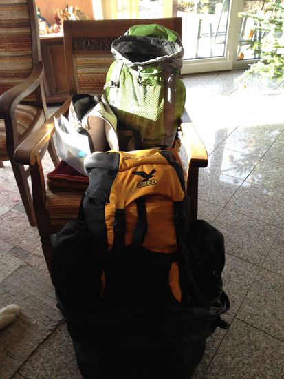 Mein "Lebensinhalt" für die nächsten drei Wochen. Simplify your life ist angesagt 