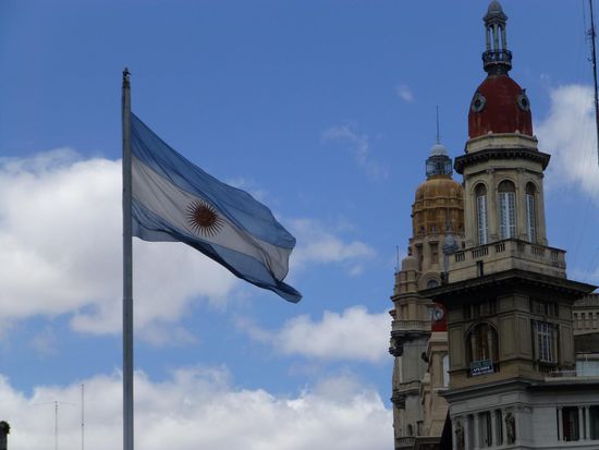 So, endlich die ersten Bilder aus Buenos Aires: hier rund um die Avenida de Mayo - nur wenige Schritte von meinem Hotel entfernt