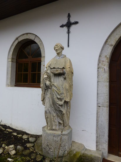 An der Abbaye de Lucelle (Kloster Lützel) unmittelbar an der Schweizer Grenze zu Frankreich