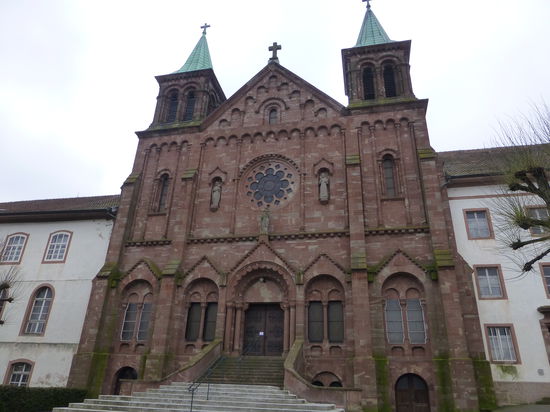 Die Abbaye Nôtre Dame d'Oelenberg bei Reiningue