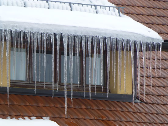 Tiefster Winter herrschte noch auf dem Ballon d'Alsace